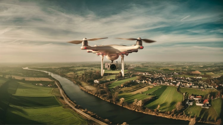 Private Drohnenaufnahmen: Erinnerungen aus der Luft festhalten